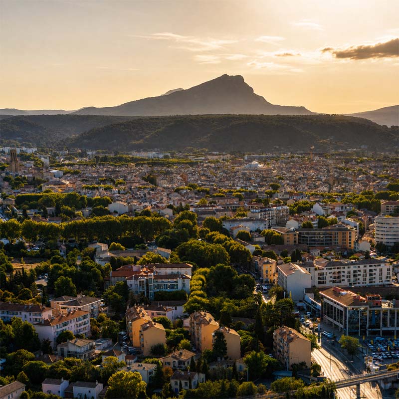 Aix-en-Provence et les communes du Pays d'Aix