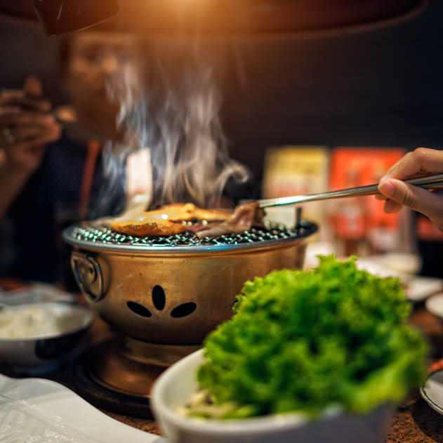 Barbecue coréen