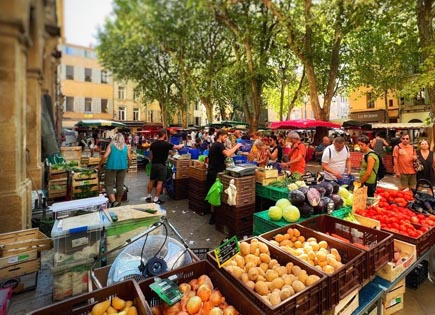 Marchés d'Aix