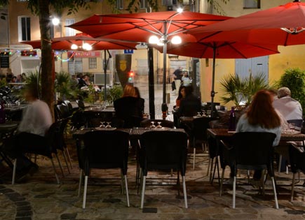Restaurant libanais avec terrasse agréable