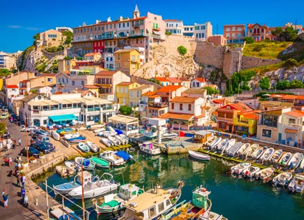 Marseille / Quartier de Vallon des Auffes