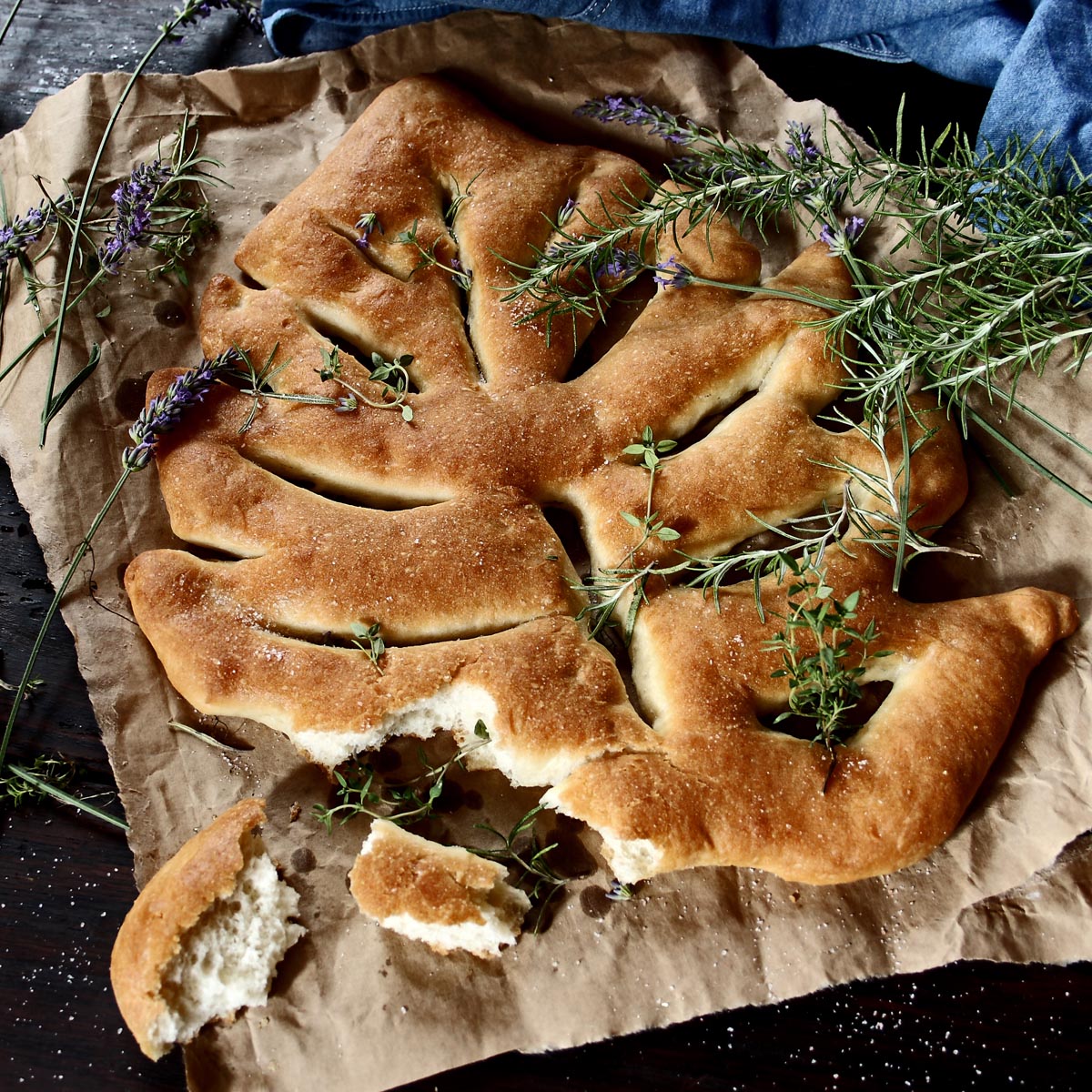 La fougasse, le pain du sud ?