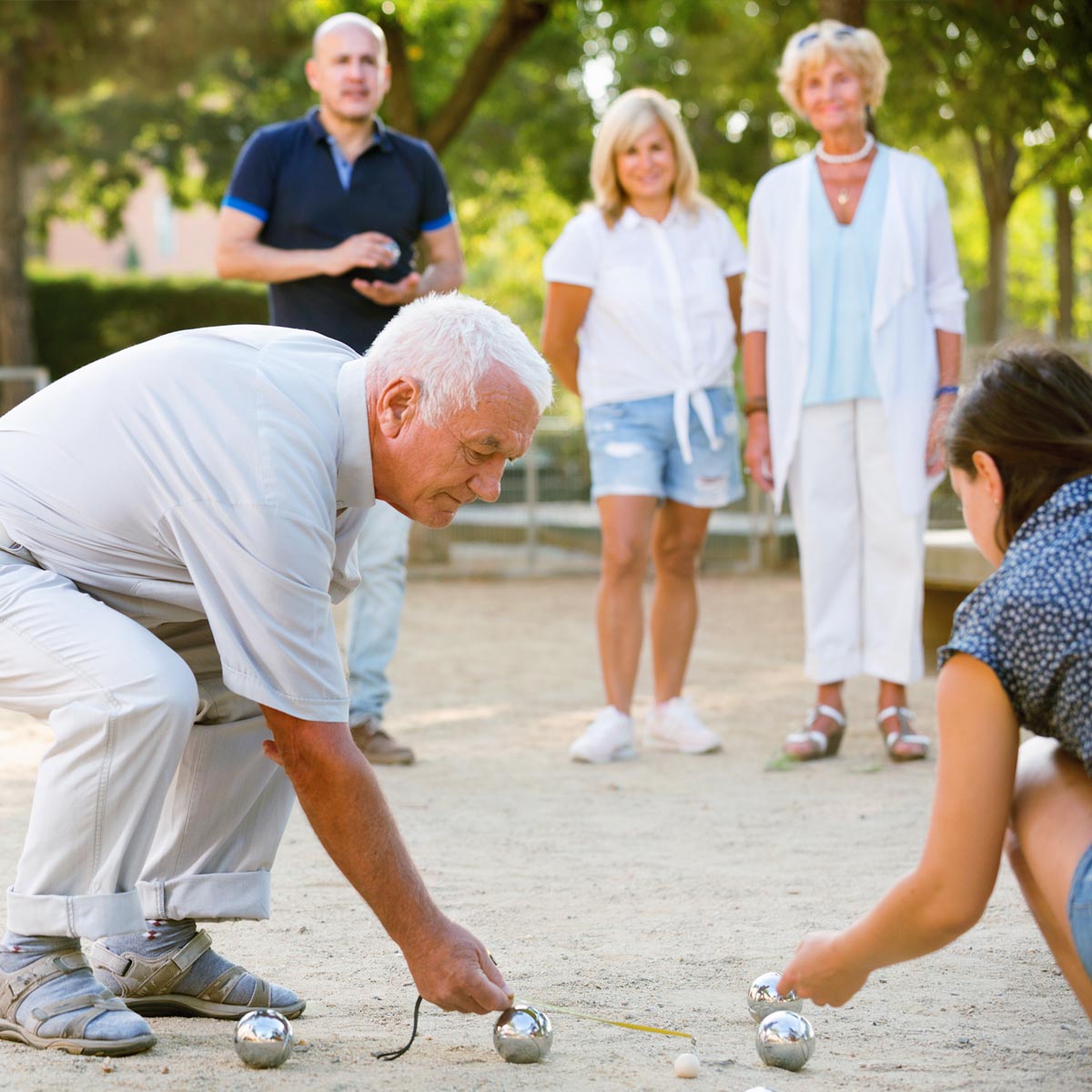 Jeu de pétanque