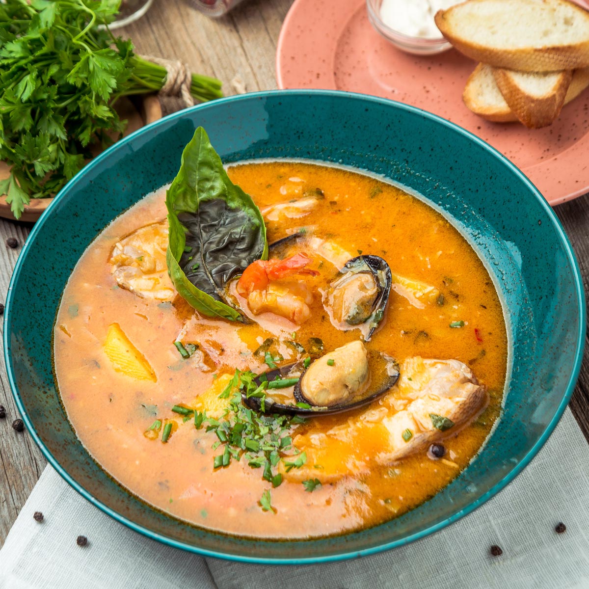 Variante de la recette de la bouillabaisse