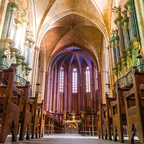 Intérieur Cathédrale Saint-Sauveur