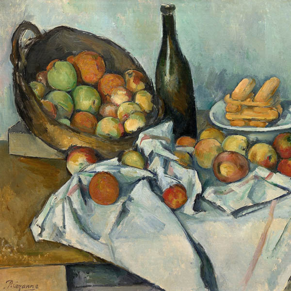 Tableau des pommes / Cézanne