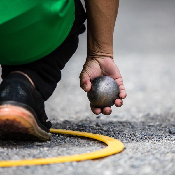 Concours de pétanque