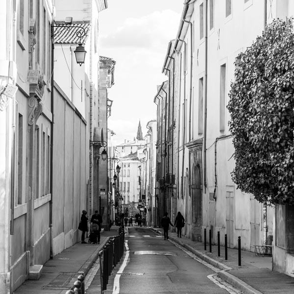 Rue typique d'Aix