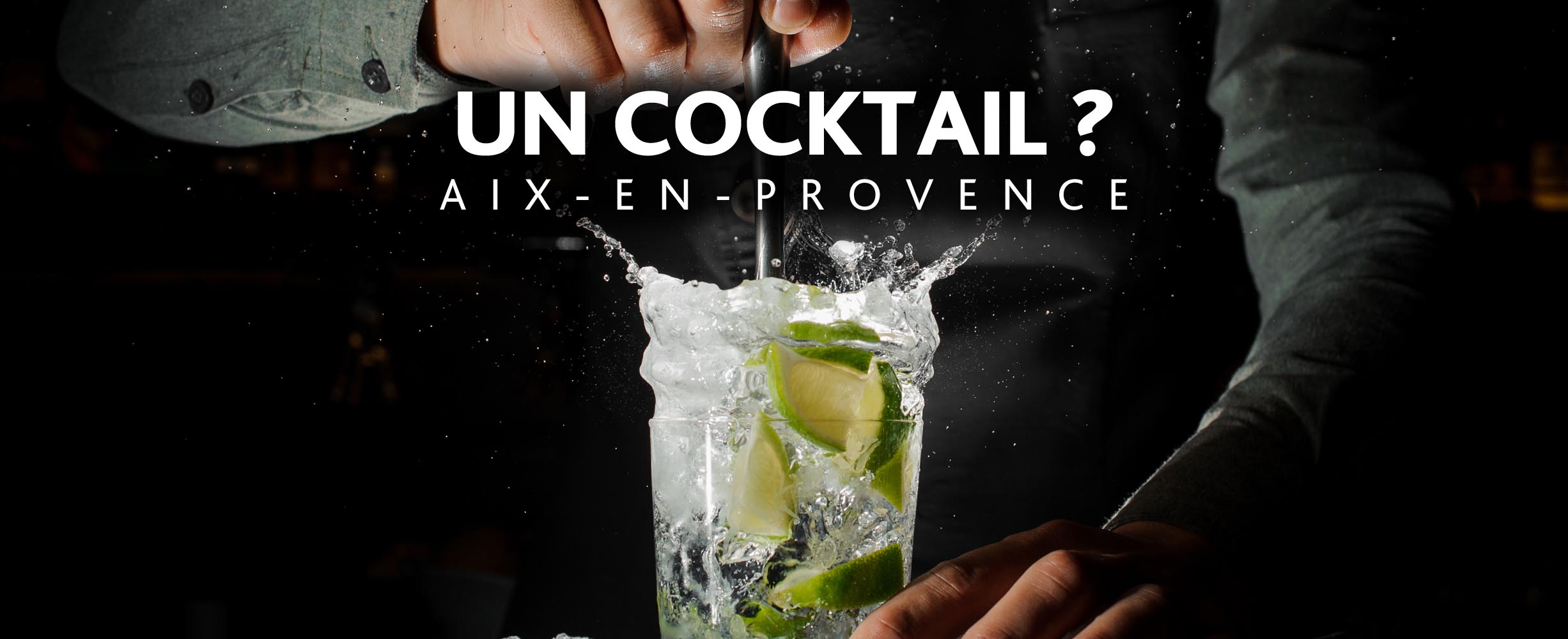 Cocktail à Aix-en-Provence